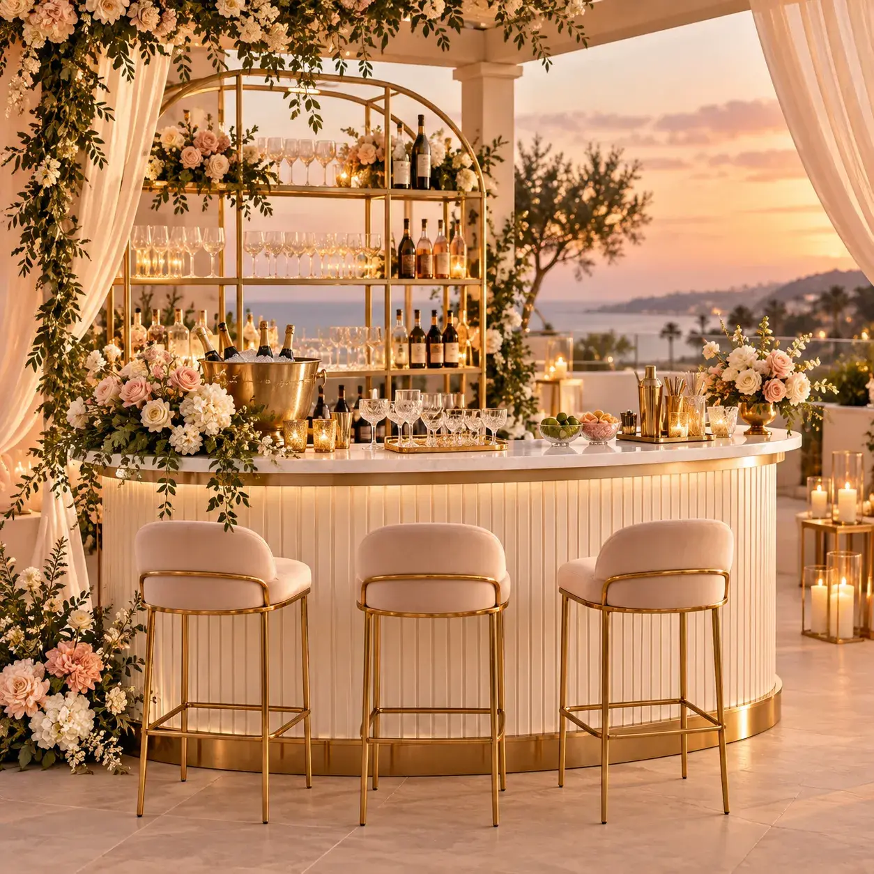 Bar rentals for celebrations in Orange County