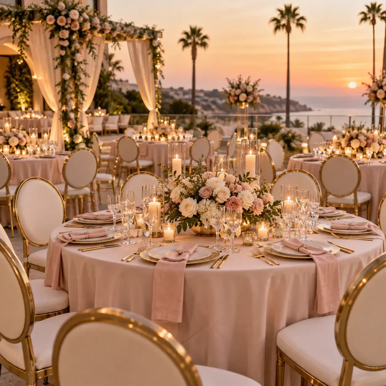 Table rentals for events in Orange County