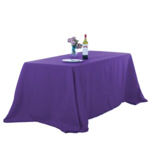 90" x 132" Polyester Tablecloth
