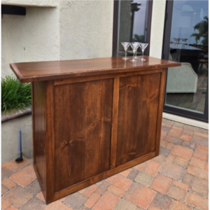 Natural Wooden Bar